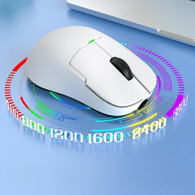 Souris Gamer Sans Fil - WirelessGamerMouse™ - Blanc