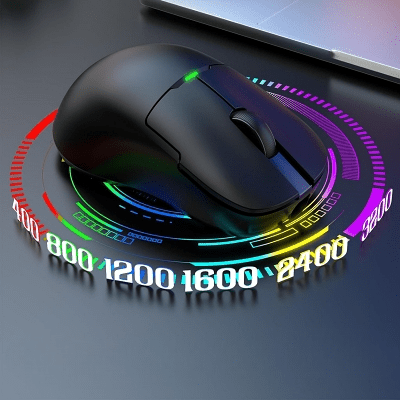 Souris Gamer Sans Fil - WirelessGamerMouse™ - Noir