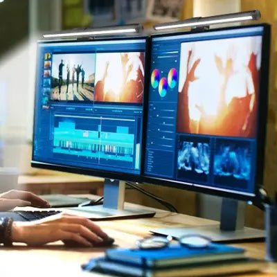 Barre Lumineuse Led - ComputerLightBar™ - Blanc