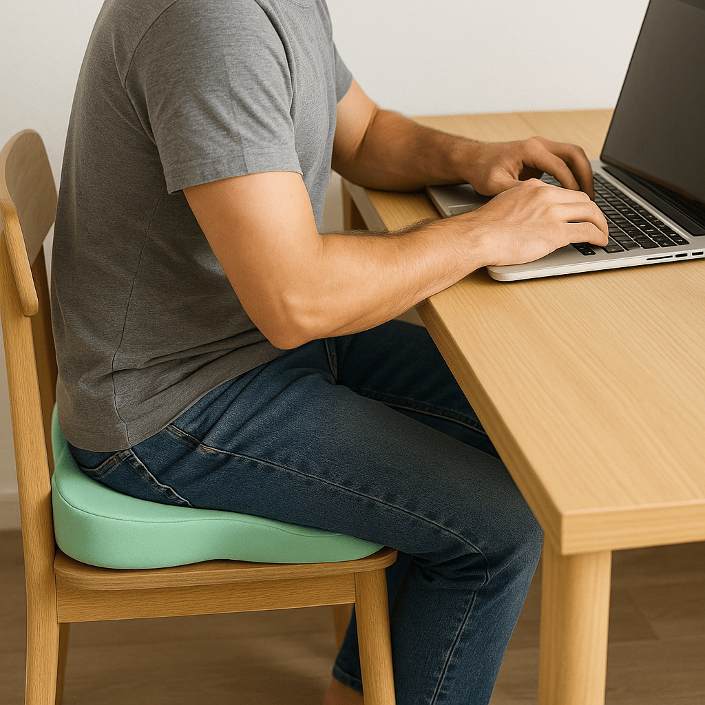 Coussin Ergonomique - ErgoCushion™ - Vert Menthe