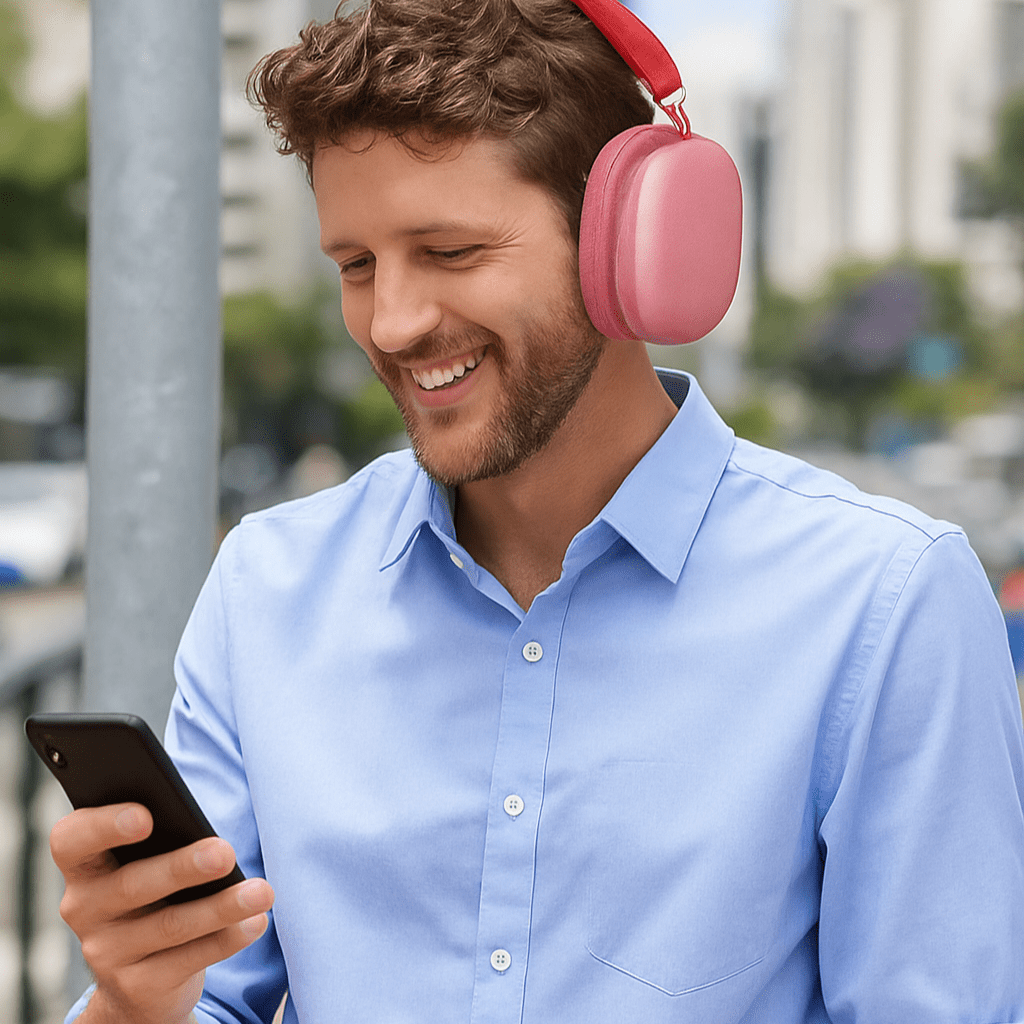 Casque Sans Fil - AirPulse™ - Rose