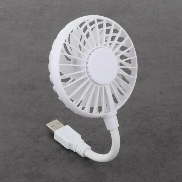 Mini Ventilateur Portable - BreezeMate™ - Blanc