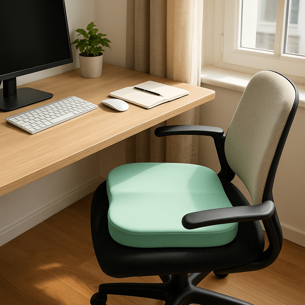 Coussin Ergonomique - ErgoCushion™ - Vert Menthe